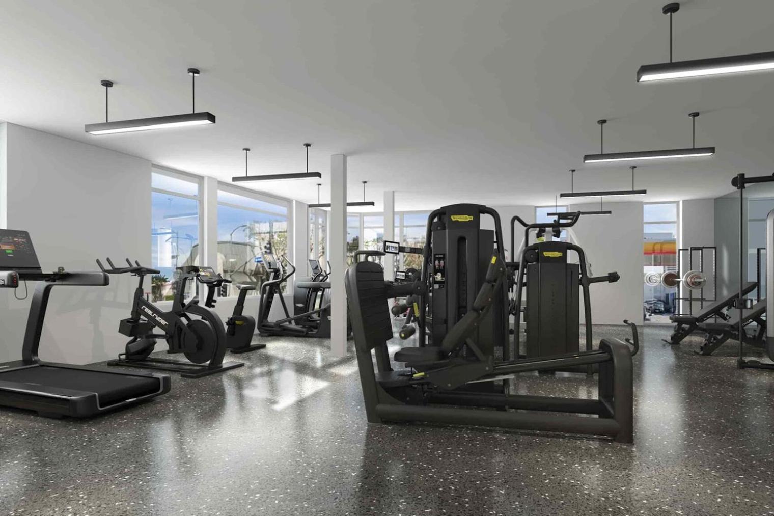 Blueground Brentwood Pool Gym Near Metro Lax-1285 Apartment *